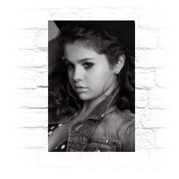 Selena Gomez Metal Wall Art