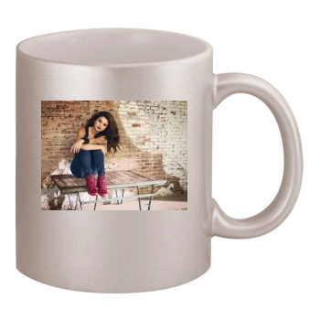 Selena Gomez 11oz Metallic Silver Mug