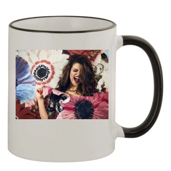 Selena Gomez 11oz Colored Rim & Handle Mug