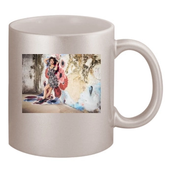 Selena Gomez 11oz Metallic Silver Mug