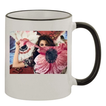 Selena Gomez 11oz Colored Rim & Handle Mug