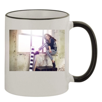 Selena Gomez 11oz Colored Rim & Handle Mug