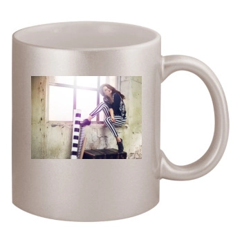 Selena Gomez 11oz Metallic Silver Mug