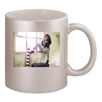 Selena Gomez 11oz Metallic Silver Mug