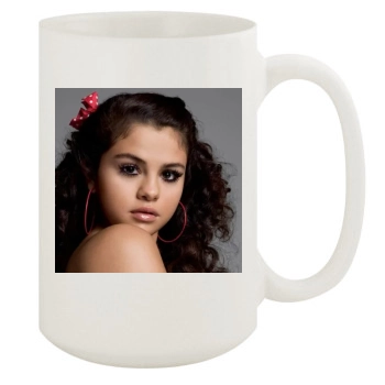 Selena Gomez 15oz White Mug