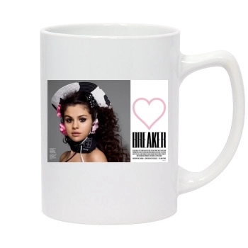 Selena Gomez 14oz White Statesman Mug