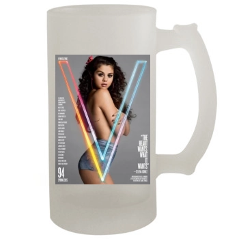 Selena Gomez 16oz Frosted Beer Stein