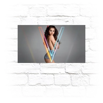 Selena Gomez Metal Wall Art