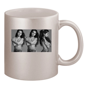 Selena Gomez 11oz Metallic Silver Mug