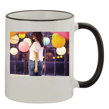 Selena Gomez 11oz Colored Rim & Handle Mug