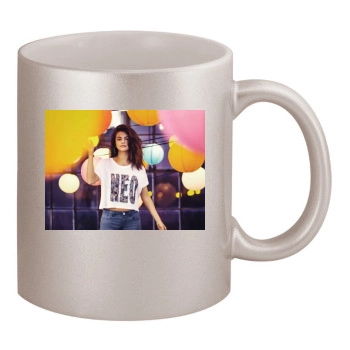 Selena Gomez 11oz Metallic Silver Mug