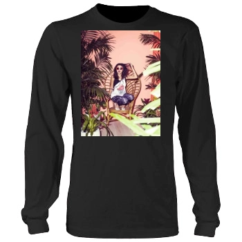 Selena Gomez Men's Heavy Long Sleeve TShirt