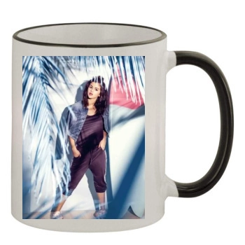 Selena Gomez 11oz Colored Rim & Handle Mug