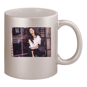 Selena Gomez 11oz Metallic Silver Mug