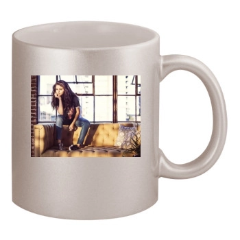 Selena Gomez 11oz Metallic Silver Mug