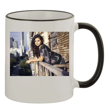 Selena Gomez 11oz Colored Rim & Handle Mug