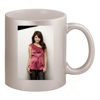 Selena Gomez 11oz Metallic Silver Mug