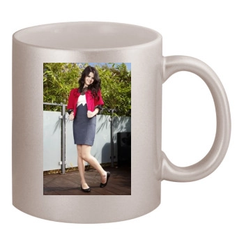 Selena Gomez 11oz Metallic Silver Mug