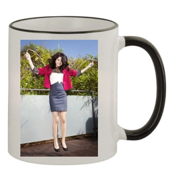 Selena Gomez 11oz Colored Rim & Handle Mug