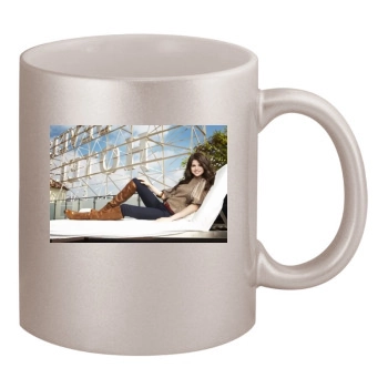 Selena Gomez 11oz Metallic Silver Mug