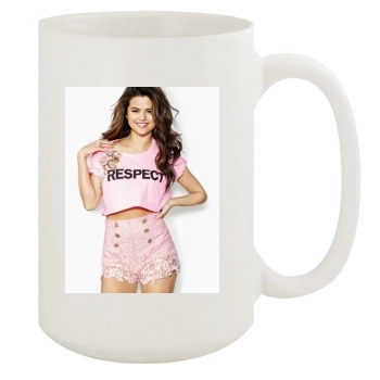 Selena Gomez 15oz White Mug