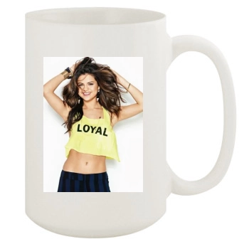 Selena Gomez 15oz White Mug