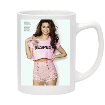 Selena Gomez 14oz White Statesman Mug