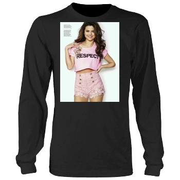 Selena Gomez Men's Heavy Long Sleeve TShirt