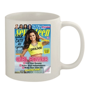 Selena Gomez 11oz White Mug