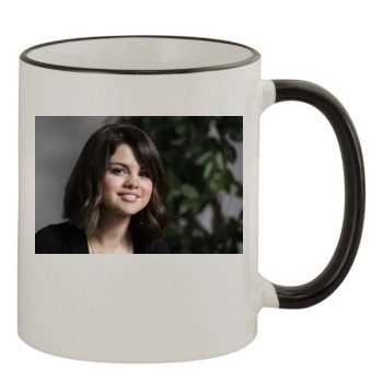 Selena Gomez 11oz Colored Rim & Handle Mug