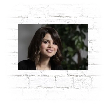 Selena Gomez Metal Wall Art