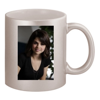 Selena Gomez 11oz Metallic Silver Mug