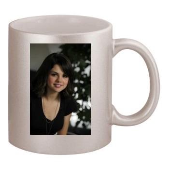 Selena Gomez 11oz Metallic Silver Mug