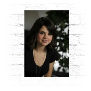 Selena Gomez Metal Wall Art