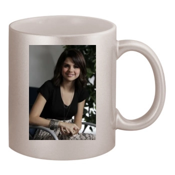 Selena Gomez 11oz Metallic Silver Mug