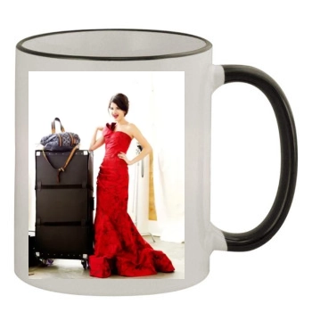 Selena Gomez 11oz Colored Rim & Handle Mug