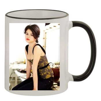 Selena Gomez 11oz Colored Rim & Handle Mug