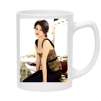 Selena Gomez 14oz White Statesman Mug