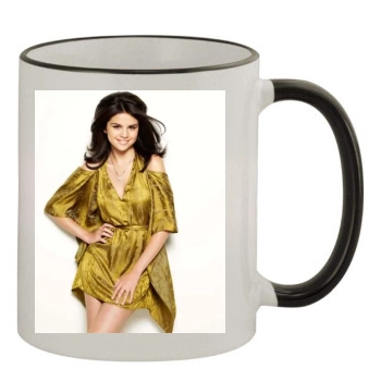 Selena Gomez 11oz Colored Rim & Handle Mug