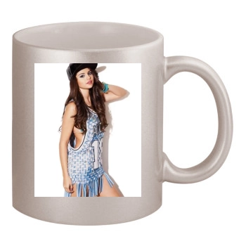 Selena Gomez 11oz Metallic Silver Mug