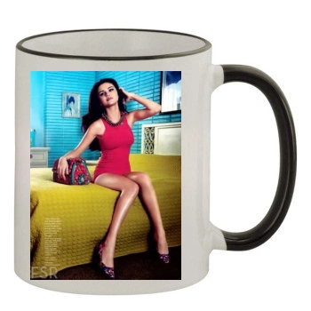 Selena Gomez 11oz Colored Rim & Handle Mug