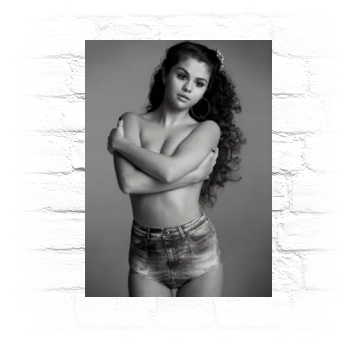 Selena Gomez Metal Wall Art