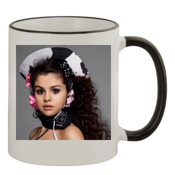 Selena Gomez 11oz Colored Rim & Handle Mug