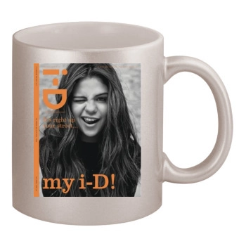 Selena Gomez 11oz Metallic Silver Mug