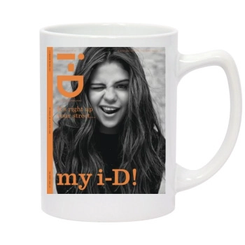 Selena Gomez 14oz White Statesman Mug