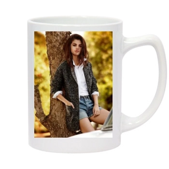 Selena Gomez 14oz White Statesman Mug