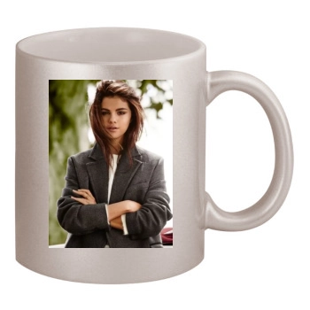 Selena Gomez 11oz Metallic Silver Mug