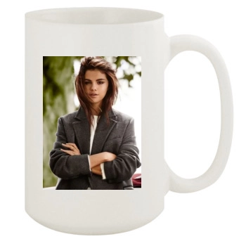 Selena Gomez 15oz White Mug