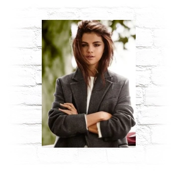 Selena Gomez Metal Wall Art