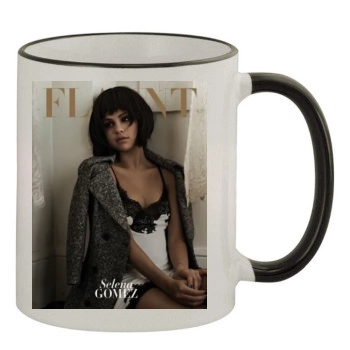 Selena Gomez 11oz Colored Rim & Handle Mug